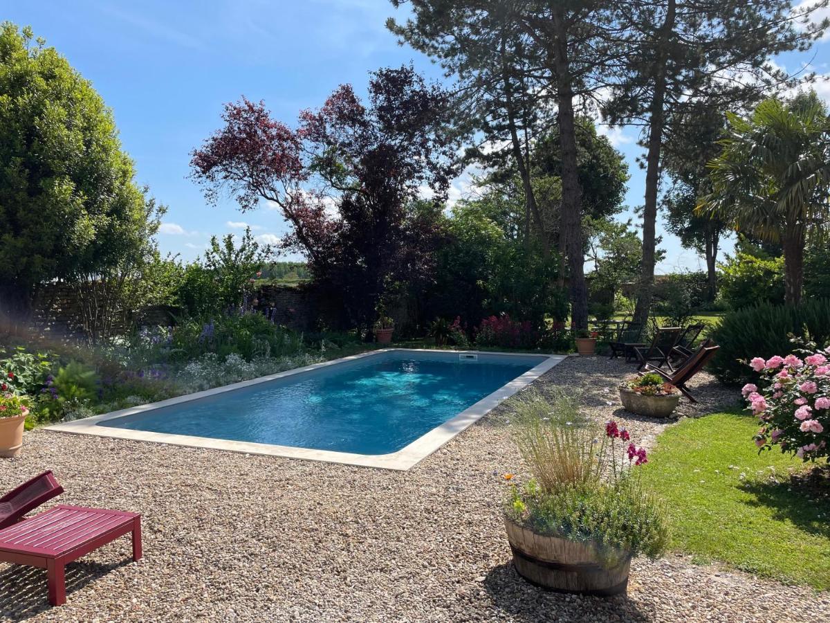 Fleurs De Vignes Piscine Bed and Breakfast Montagny-lès-Beaune Εξωτερικό φωτογραφία